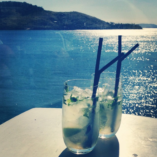 mojitos in the sun #yayholidays #noworkfor8weeks