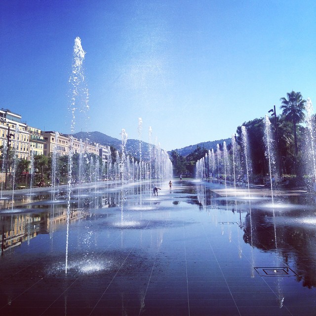 Fountains in Nice