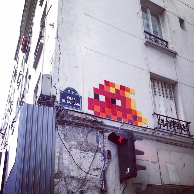 Street art in Montmarte