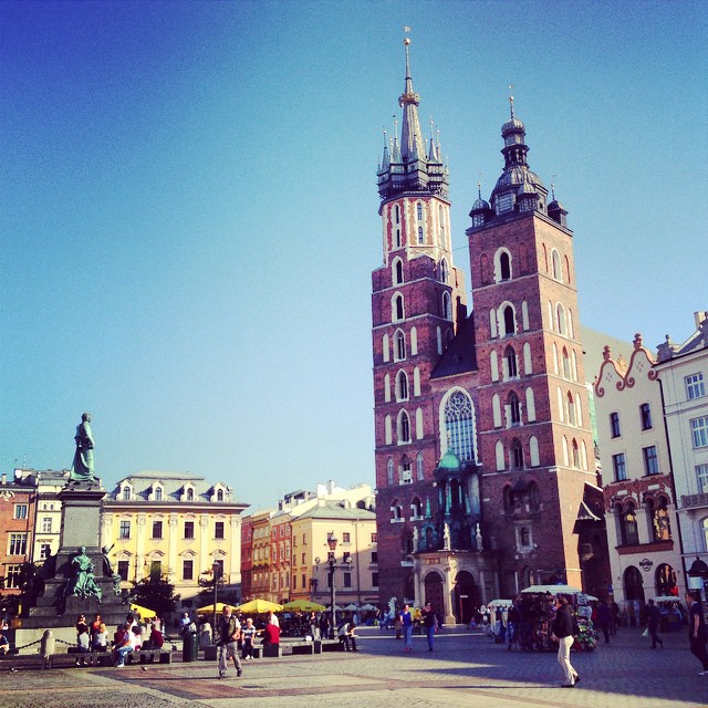 Main square in Krakow