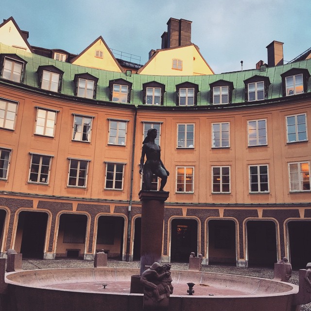 Square in Stockholm