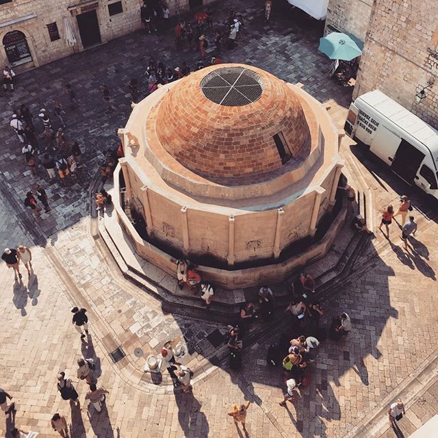 Water fountain in Dubrovnik