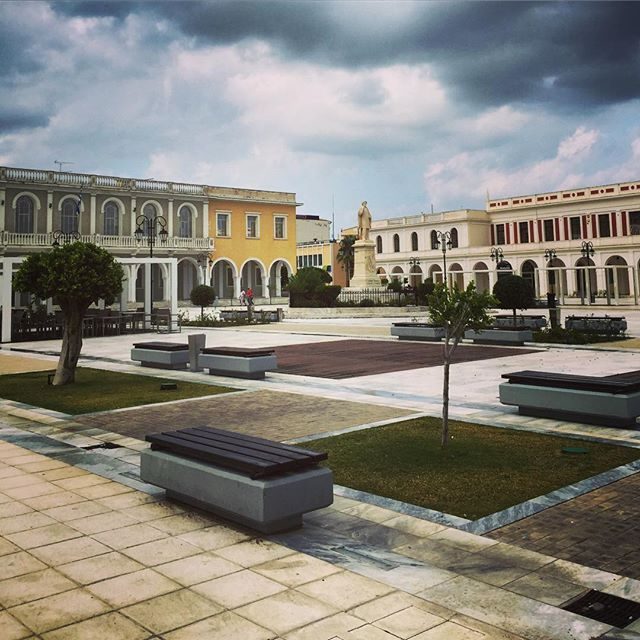 Main square in Zakynthos town