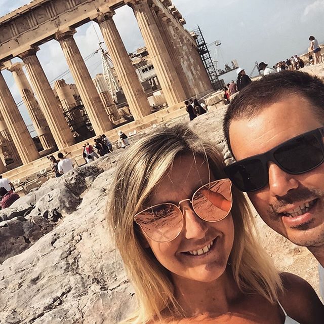 Parthenon selfie