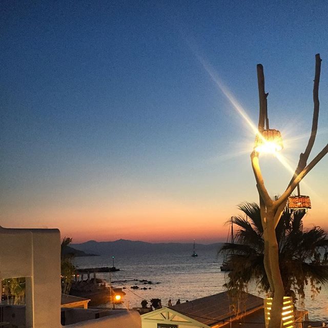 Sunset in Naxos