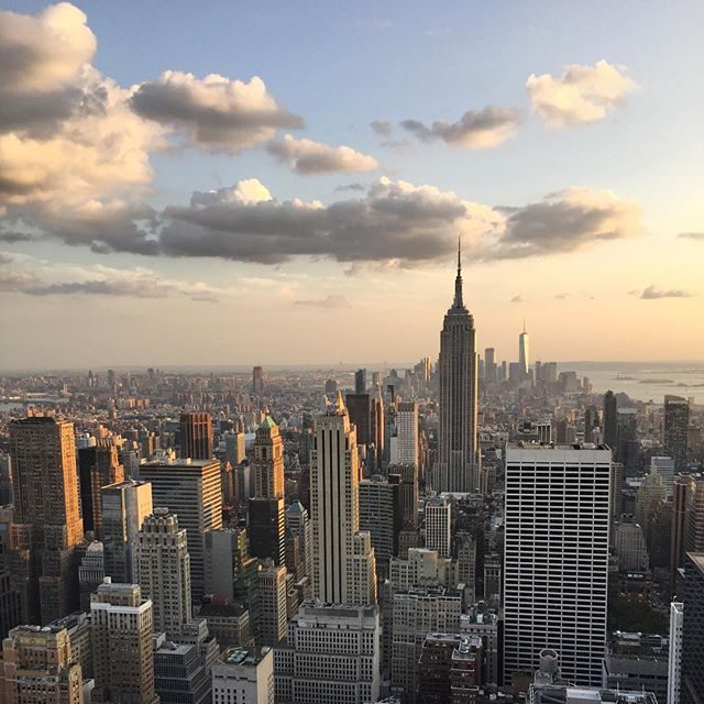 Looking South from the top of the rock