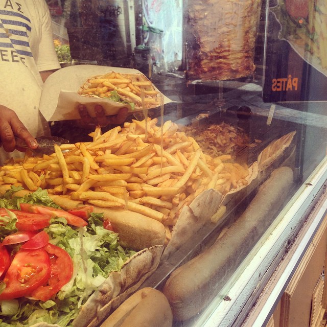 Kebabs in Paris