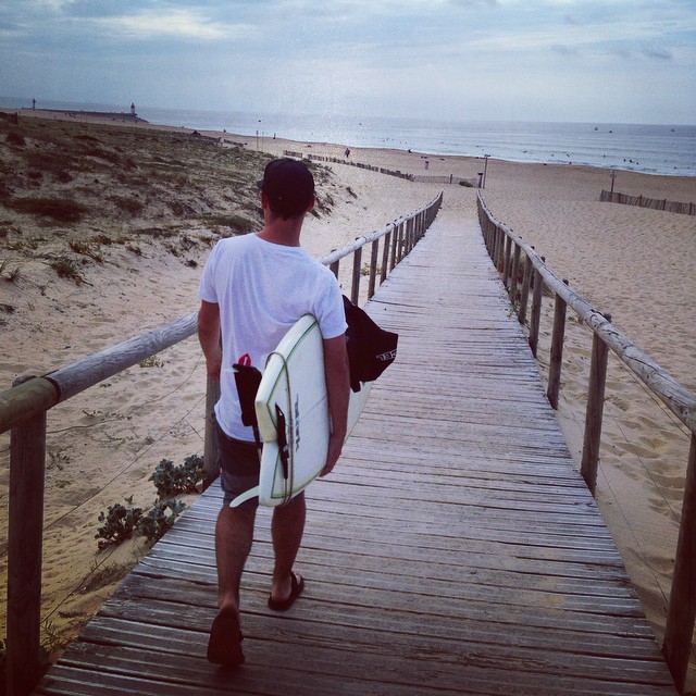 Off for a surf