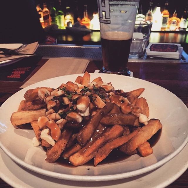 Poutine at the Brewhouse