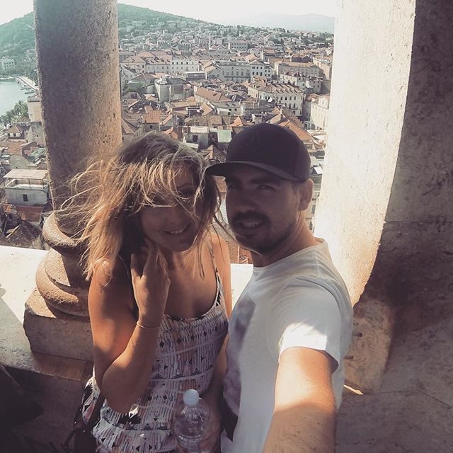 Selfie over Split old town