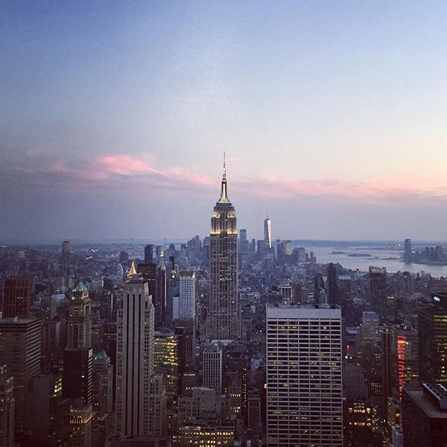 NYC at dusk